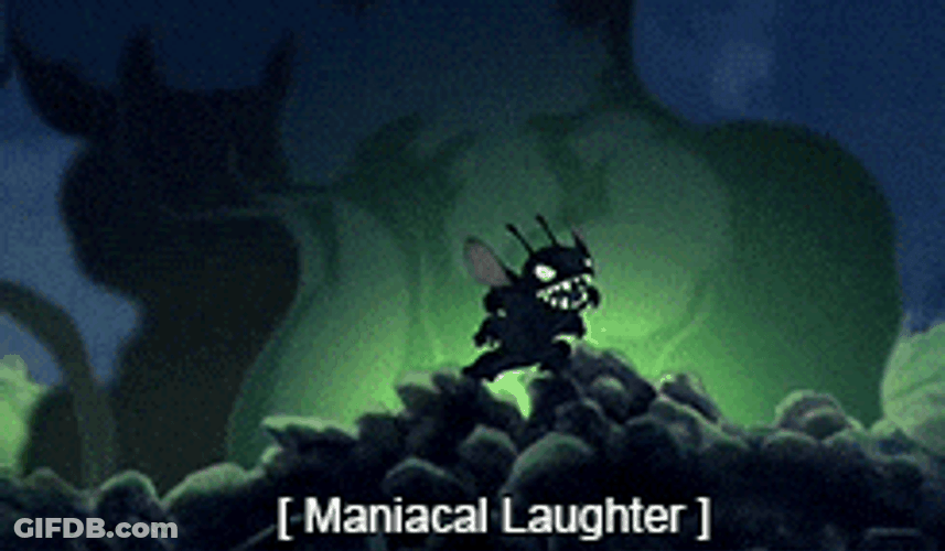 Stitch Love For Good Laughter GIF