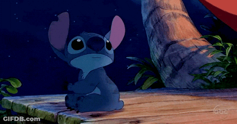 Stitch Love For Starry Night GIF