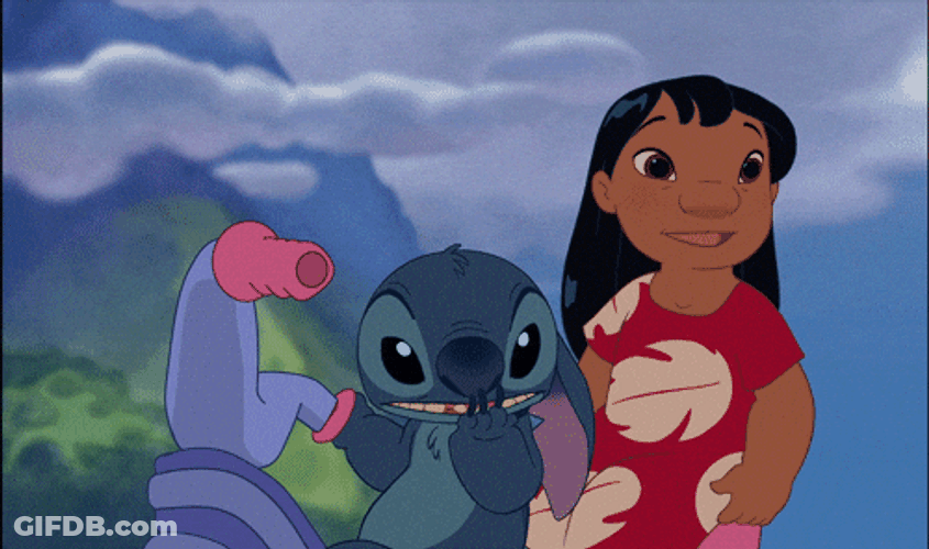 Stitch Love Good Time With Lilo GIF