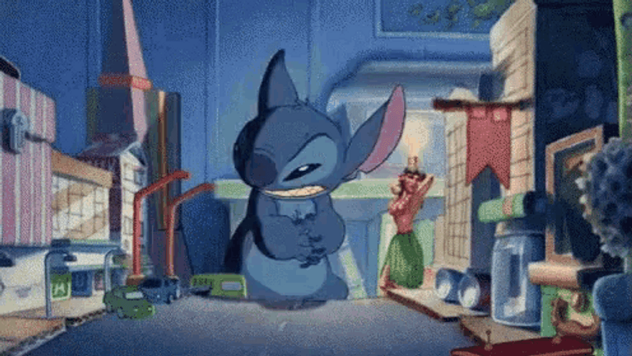 Stitch Monster Rampage Play GIF
