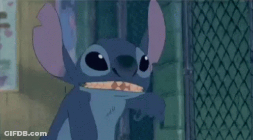 Stitch Saying Hi GIF