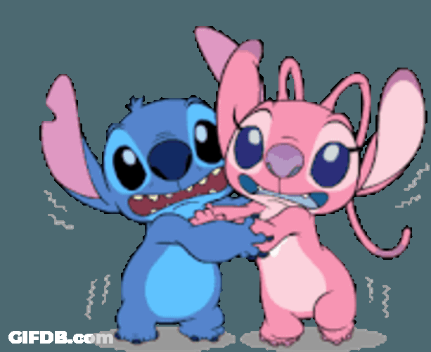 Stitch Sticker GIF