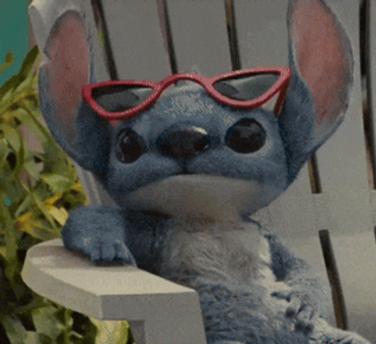 Stitch Sunglasses GIF