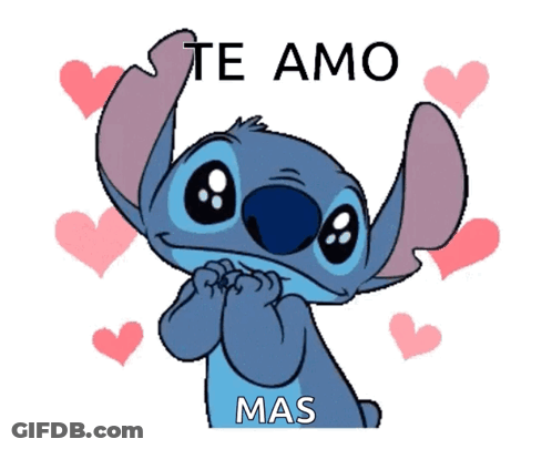 Stitch Te Amo Mas GIF