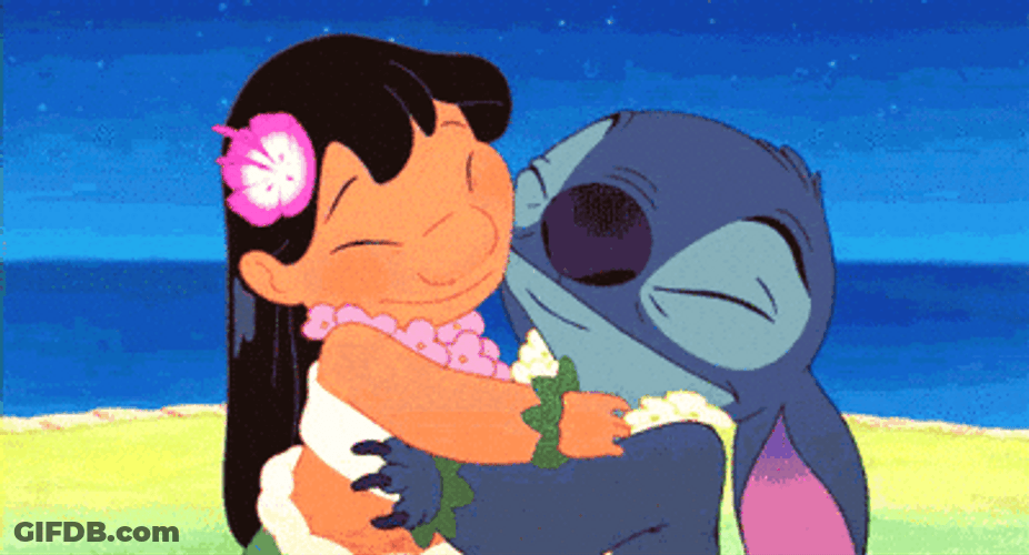 Stitch Unwavering Love For Lilo GIF