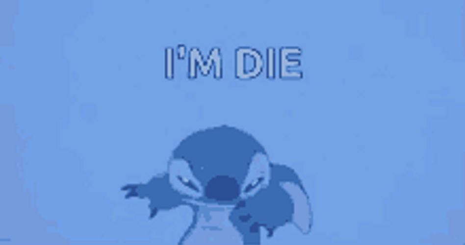 Stitches Is Dying GIF