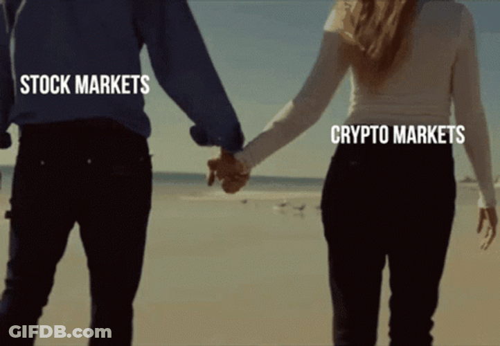 Stock Market Crash Crypto Couple Meme GIF