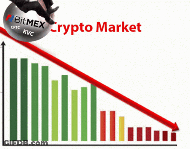 Stock Market Crash Crypto Slide GIF