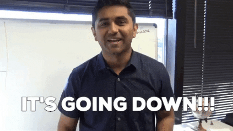 Stock Market Crash Going Down Businessman GIF