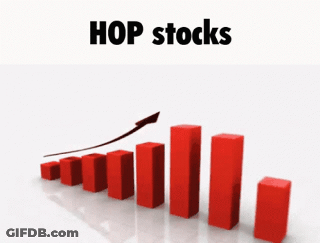 Stocks HOP Going Up Trade Graph GIF