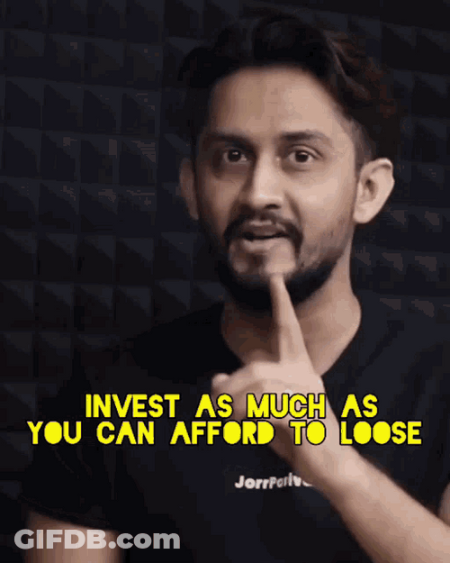 Stocks Invest What You Can Lose Day Trader GIF