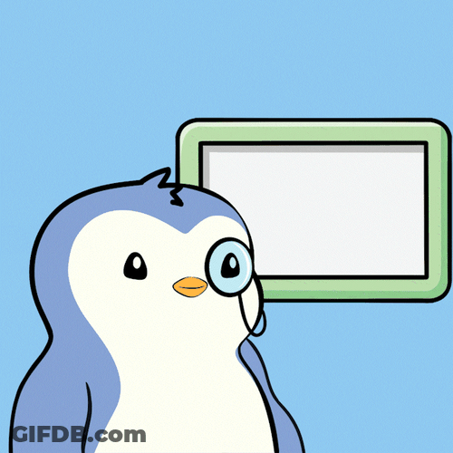 Stocks Pudgy Penguin Raining Cash Millionaires GIF