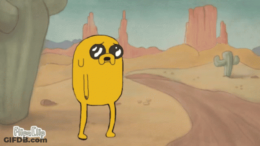 Stomach Growling Adventure Time Jake The Dog GIF