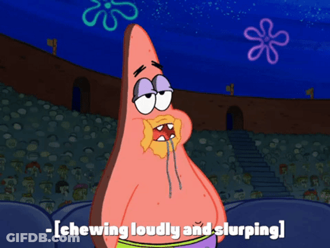 Stomach Growling Patrick Star GIF