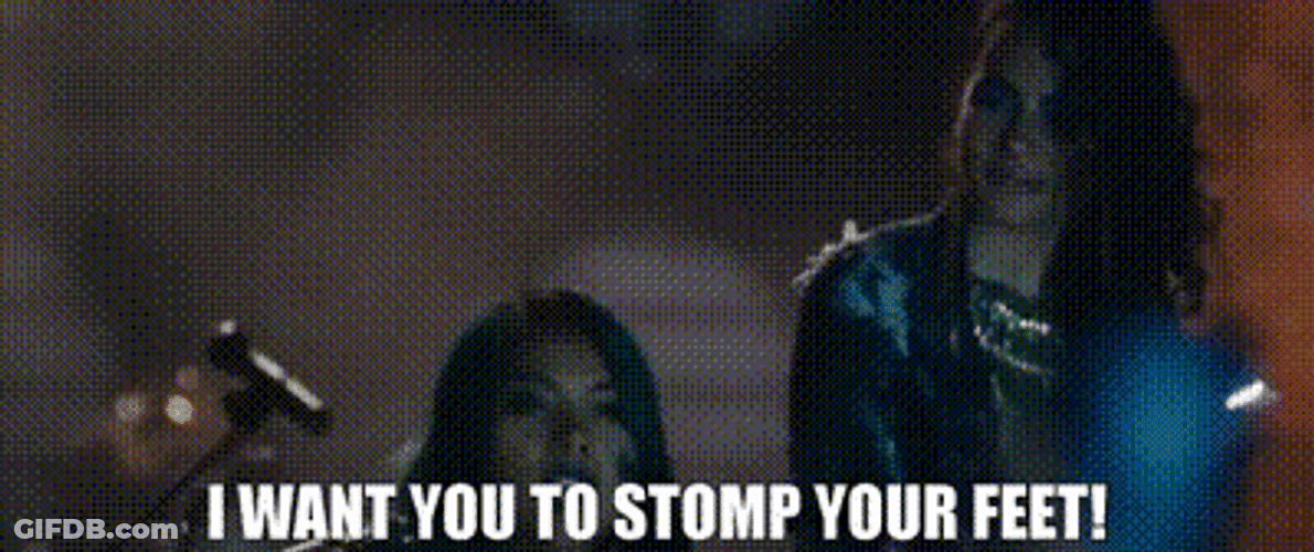 Stomp Your Feet GIF