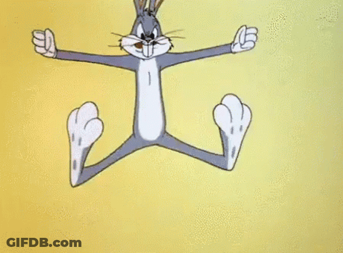 Stomping Mad Bugs Bunny GIF