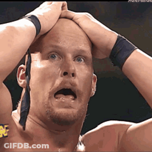 Stone Cold Astounded Reaction GIF