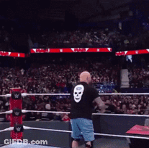 Stone Cold Beer Kevin Owens Turning Around GIF