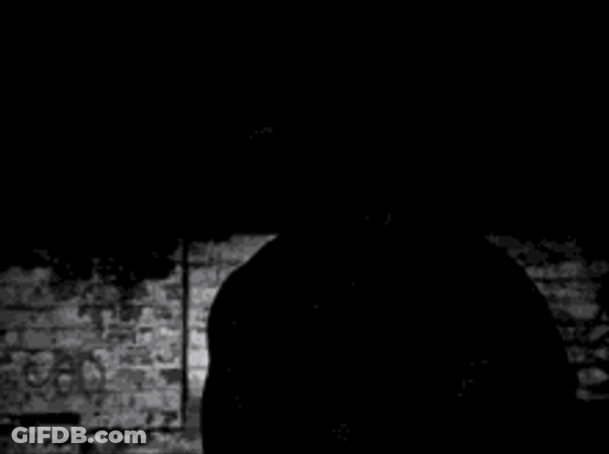 Stone Cold Black And White GIF