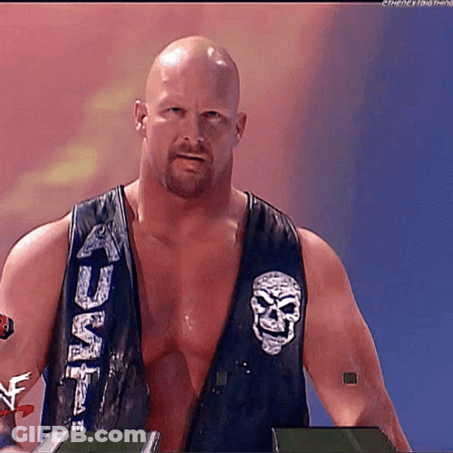Stone Cold Steve Austin Entrance GIF