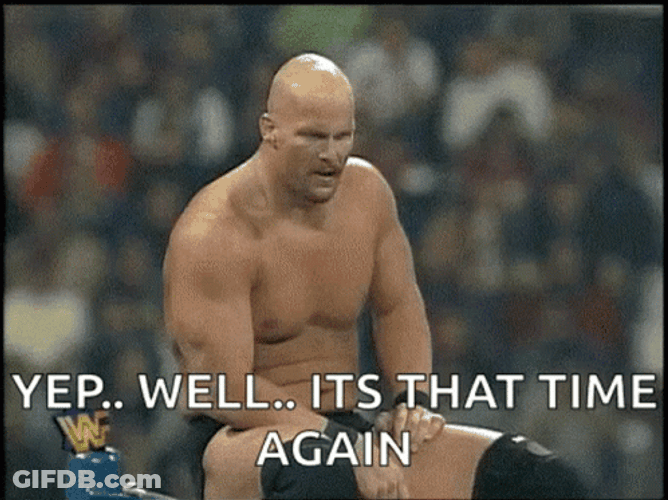 Stone Cold Steve Austin Its That Time Again GIF