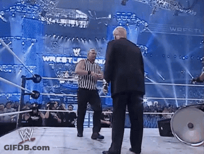 Stone Cold Stunner On Trump Wwe GIF