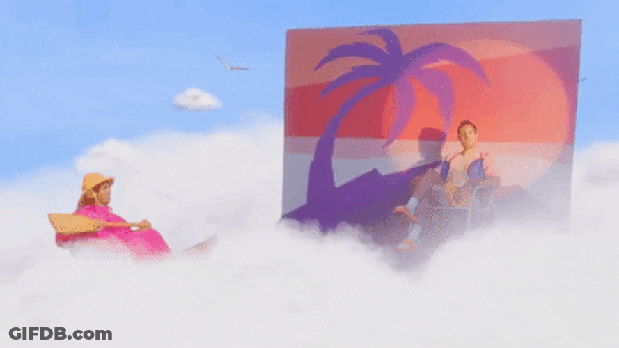 Stoner Sky Clouds GIF