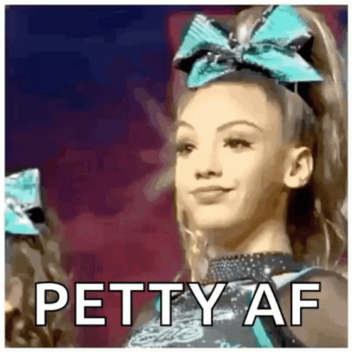 Stop Being Petty GIF