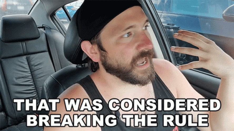 Stop Breaking The Law Michael Kupris GIF