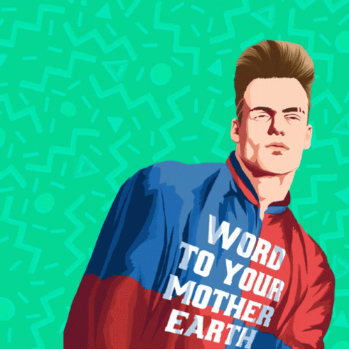 Stop Collaborate And Listen Vanilla Ice Motto GIF
