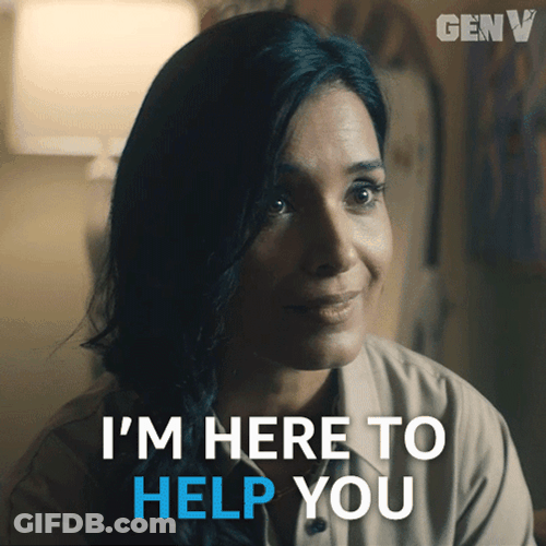 Stop Get Some Help I'm Here To Help You GIF