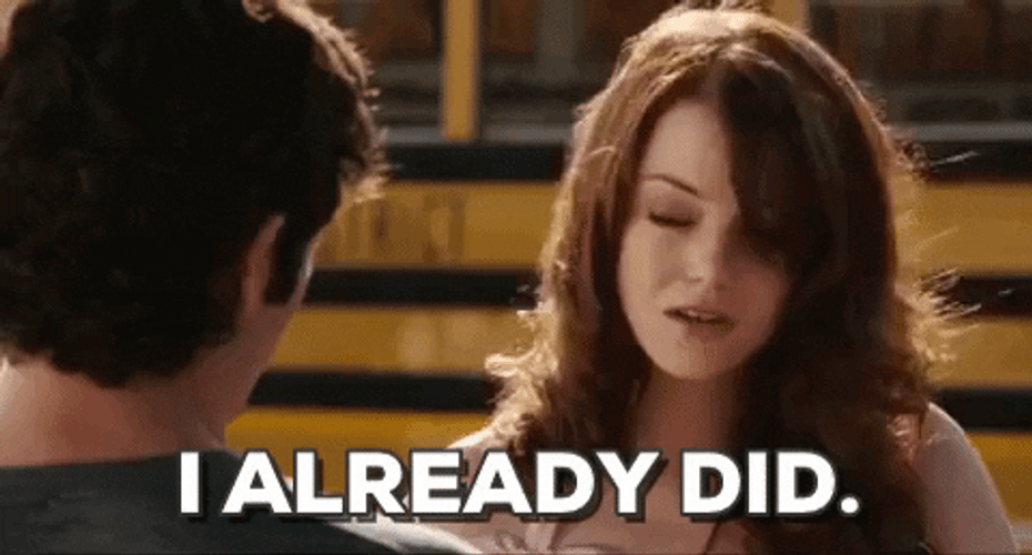Stop He's Already Dead Emma Stone Easy GIF