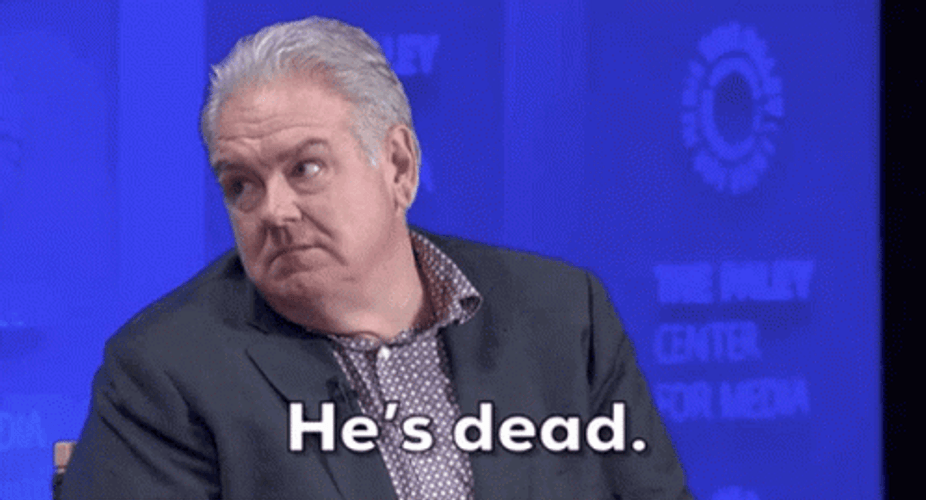 Stop He's Already Dead Jim O'Heir GIF