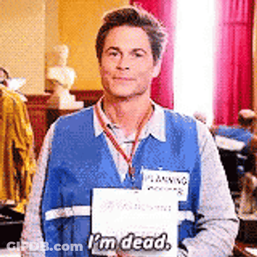 Stop He's Already Dead Rob Lowe GIF
