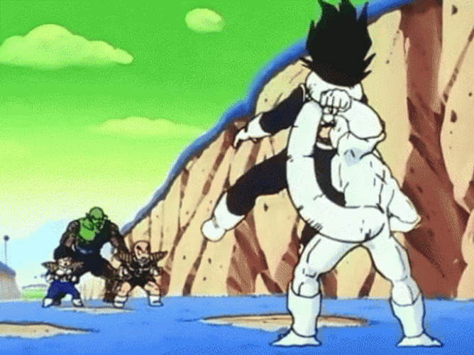 Stop He's Already Dead Vegeta Dragon Ball GIF
