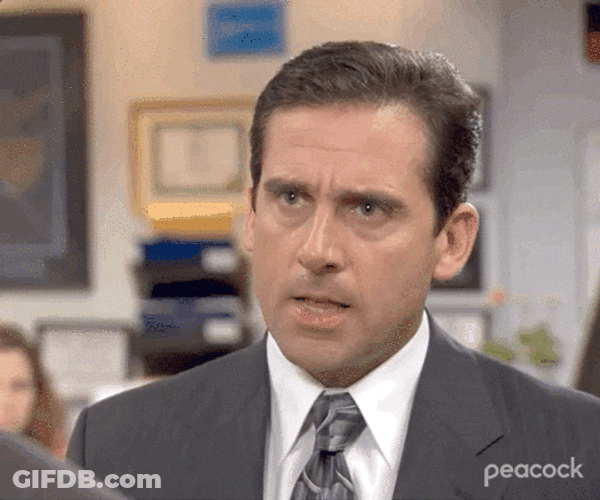 Stop It Angry Office GIF