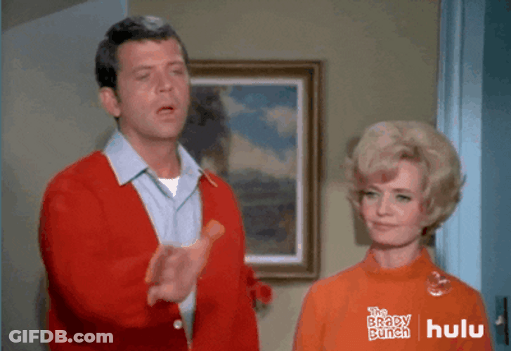 Stop It Brady Bunch GIF