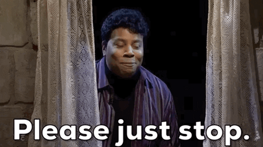 Stop It Get Some Help Kenan GIF