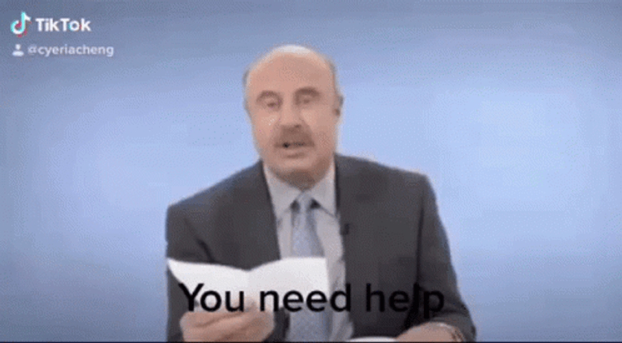 Stop It Get Some Help Reporter GIF