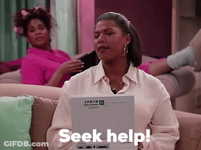 Stop It Get Some Help Woman GIF