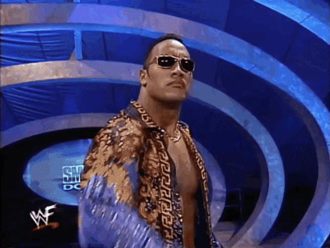 Stop It Rock WWE GIF