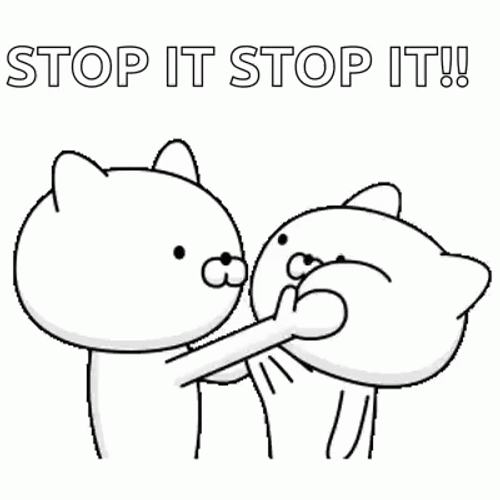 Stop It Slapping Bear GIF