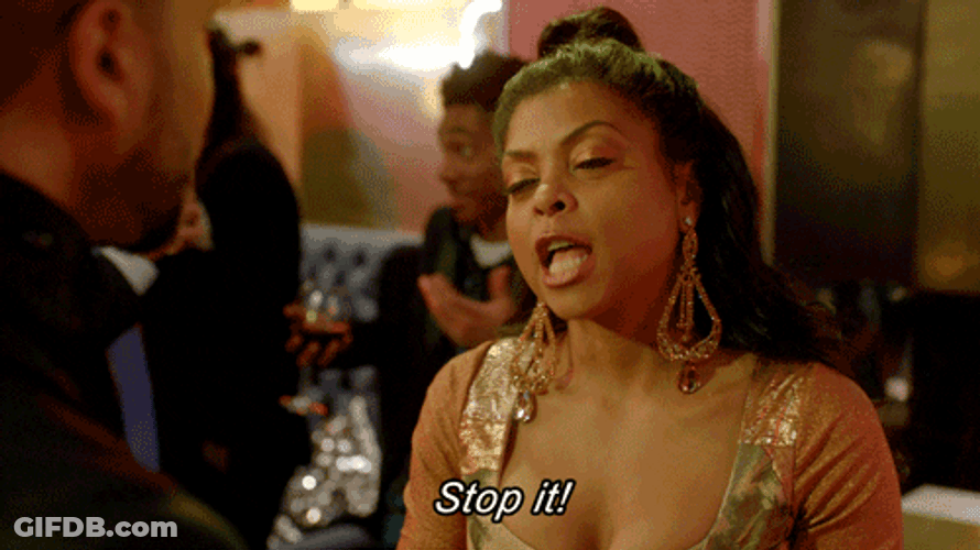 Stop It Taraji Henson GIF