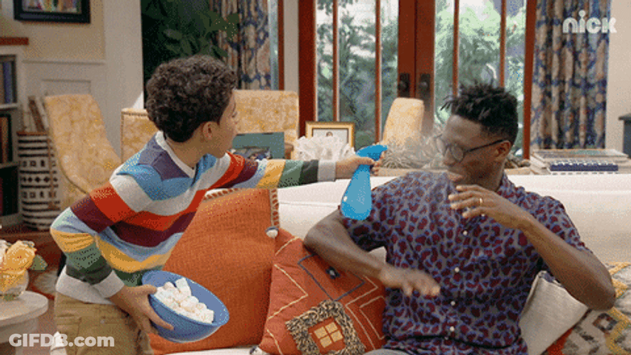 Stop It Water Spray Bottle GIF