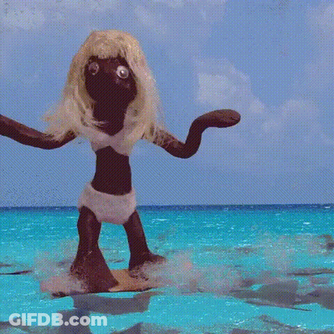 Stop Motion Shark GIF
