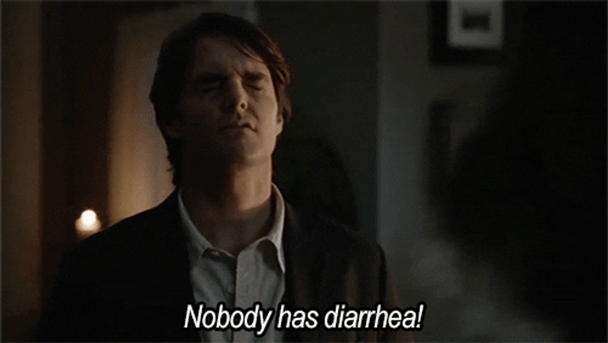 Stop Pooping Nobody Has Diarrhea GIF