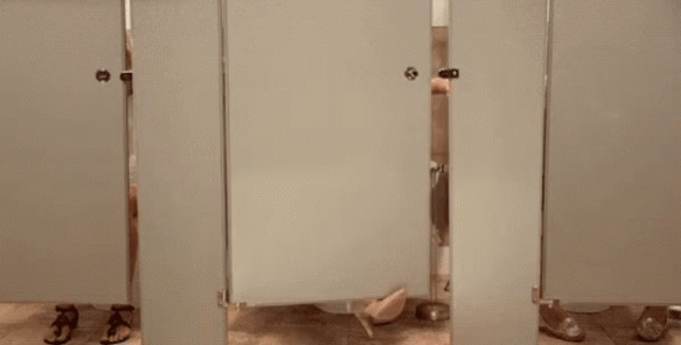 Stop Pooping Open Cubicle GIF