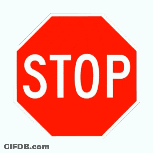 Stop Sign GIF