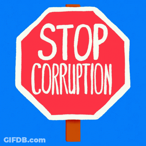Stop Sign Saying Support The People Act GIF