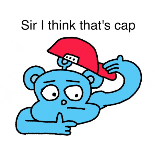 Stop The Cap Cartoon Monkey Red Cap GIF